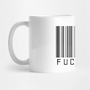 Fuck You Barcode Scanner Mug